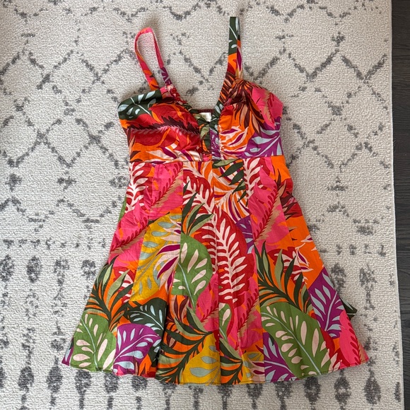 Anthropologie Dresses & Skirts - Anthropologie Maeve Multicolor Tropical Print Dress